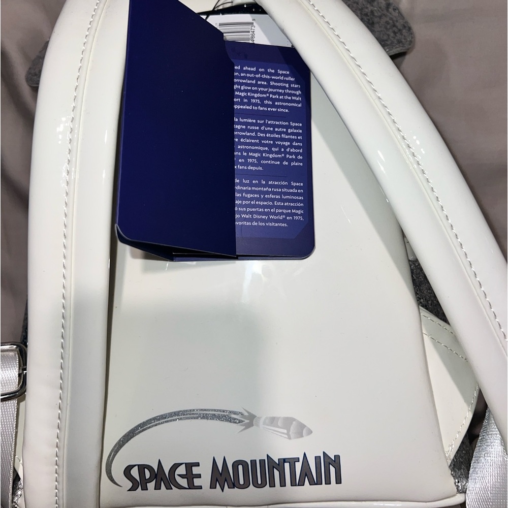 Disney Parks Mickey Main Attraction Loungefly Space Mountain - Picture 2 of 3
